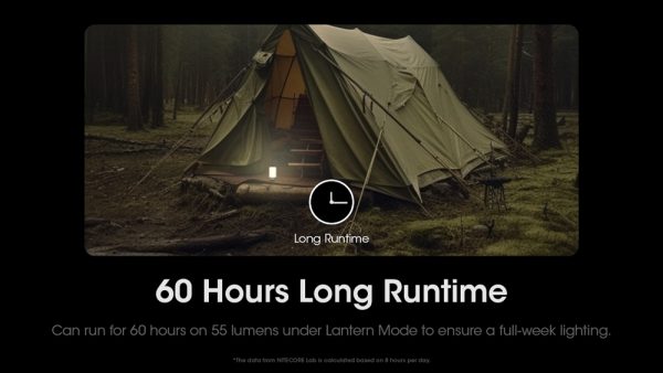 Nitecore LR70, Lanterna Felinar, Reîncărcabil USB-C, 3000 Lumeni, 300 Metri, Functie Powerbank, Lumina Rosie