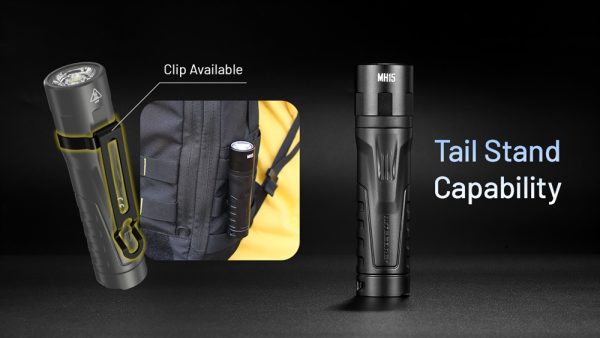 Nitecore MH15, Lanternă Profesionala, Reîncărcabilă USB-C, 2000 Lumeni, 250 Metri, Functie Powerbank