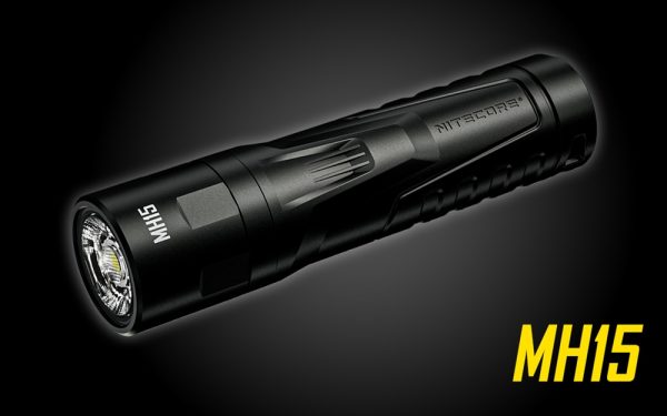 Nitecore MH15, Lanternă Profesionala, Reîncărcabilă USB-C, 2000 Lumeni, 250 Metri, Functie Powerbank