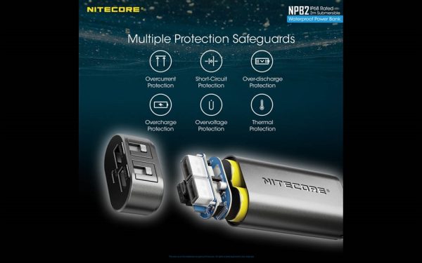 Nitecore NPB2, Baterie Externă, 36.4 Wh, 10000 mAh