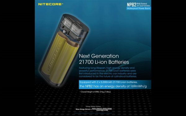 Nitecore NPB2, Baterie Externă, 36.4 Wh, 10000 mAh