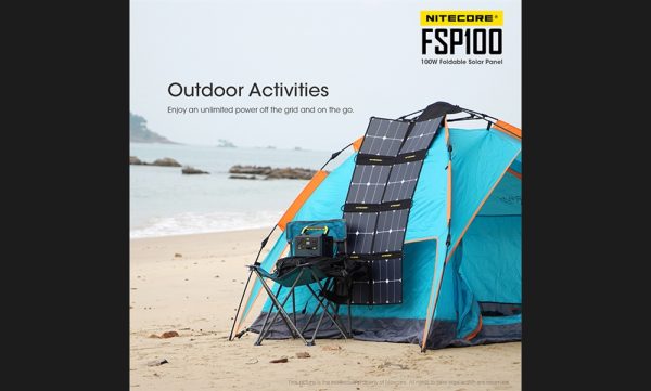 Nitecore FSP100, Panou Solar 100 W