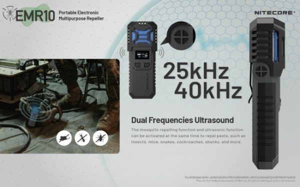 Nitecore EMR10, Dispozitiv Anti Tantari, Functie PowerBank