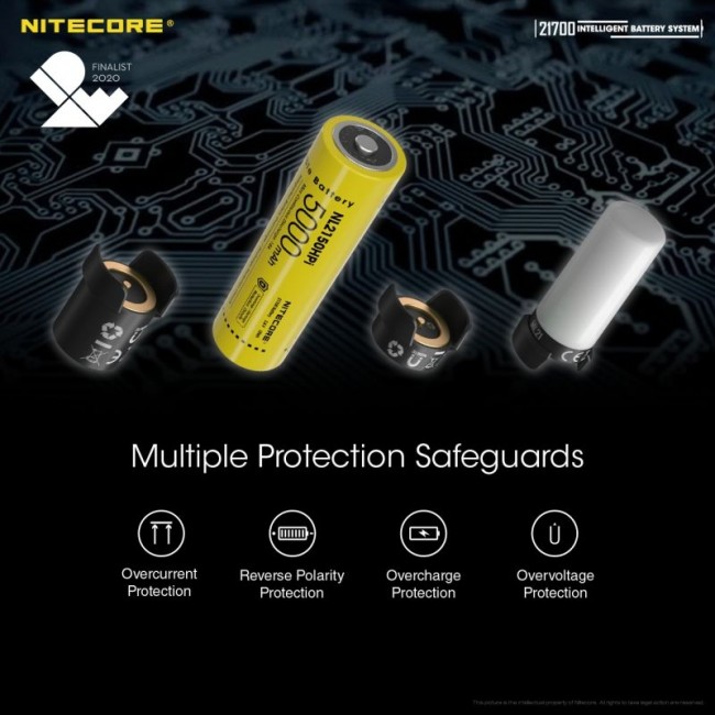 Pachet Nitecore ML21 + MPB21 + NL2150HPi, Lanterna 80 Lumeni, Acumulator 21700i, Power Bank Magnetic - imagine 14