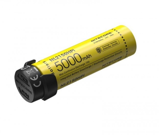 Pachet Nitecore ML21 + MPB21 + NL2150HPi, Lanterna 80 Lumeni, Acumulator 21700i, Power Bank Magnetic - imagine 3