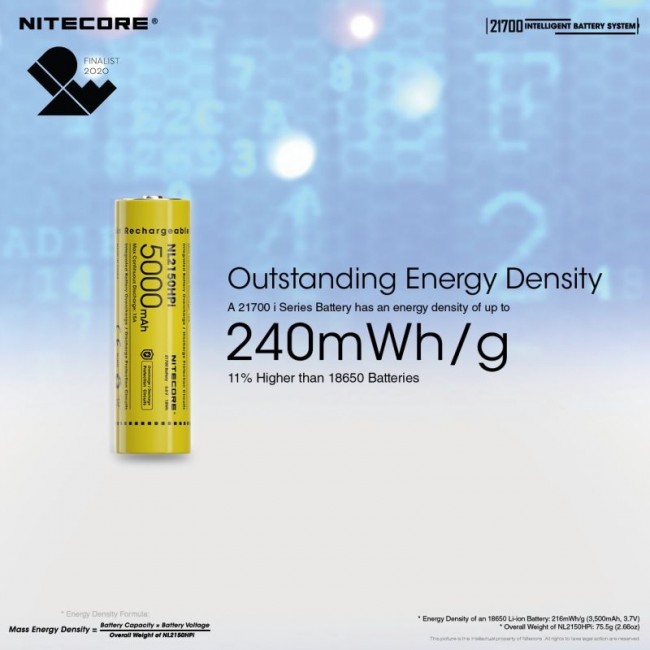 Pachet Nitecore ML21 + MPB21 + NL2150HPi, Lanterna 80 Lumeni, Acumulator 21700i, Power Bank Magnetic - imagine 7